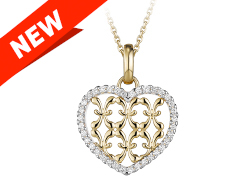 قلادة Insignia Heart Pendant