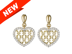أقراط Insignia Heart Earrings Earrings