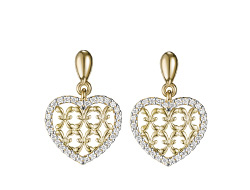 Insignia Heart Earrings