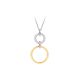 Sun & Earth Diamond Pendant