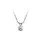 Solitaire Accent Pendant